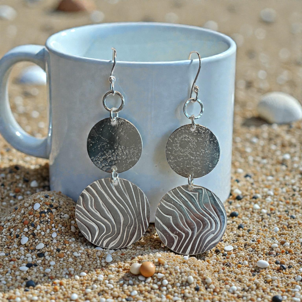 Tidal drift earrings