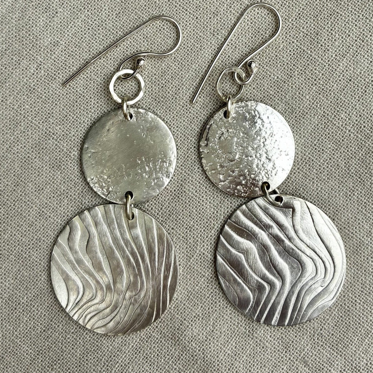 Tidal drift earrings